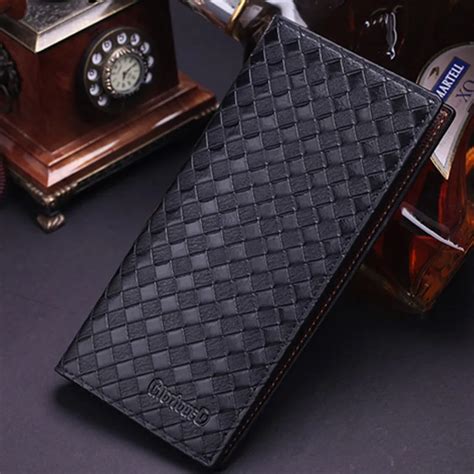 luxury men's long wallets.